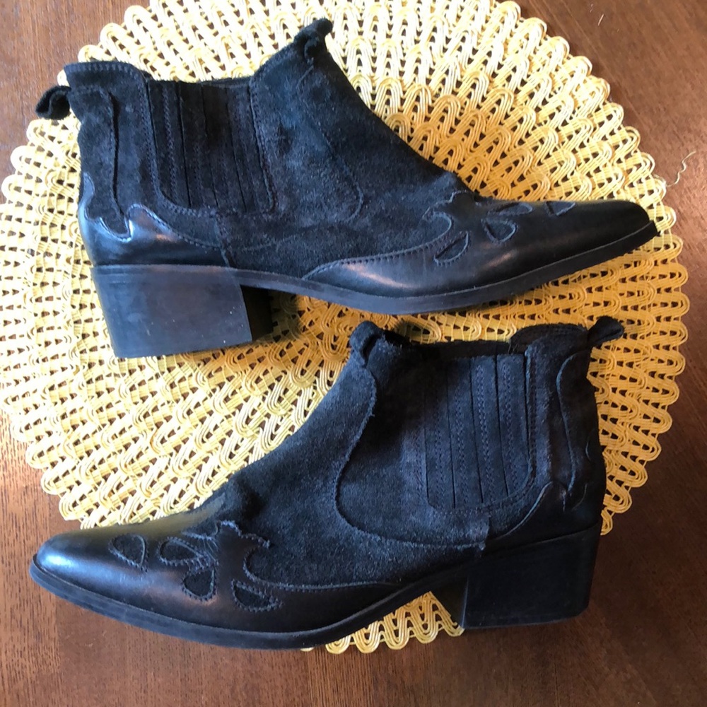 Zara Western Ankle Boots